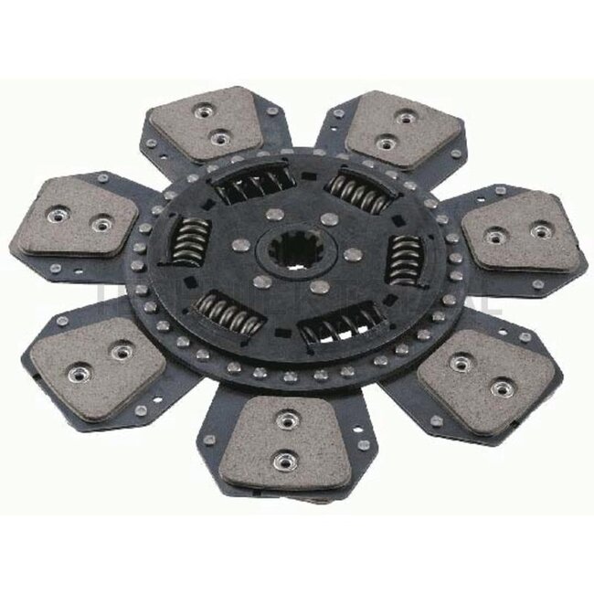 SACHS Koppelingsplaat 310, 23,4 x 28,9 mm, 10 splines sinter Case IH CX | 331023510, 330732A1, 1878 600 551, 332123A1