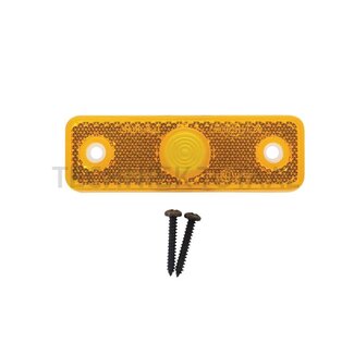 ASPÖCK Lens zijmarkeringslicht oranje met bouten SIDEPOINT