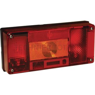 ASPÖCK Rücklicht Midipoint I 220 x 100 mm, 12 V, 5-polige Bajonett