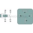 GRANIT Relays relays 12 V, 20 A, 4-pin New Holland LM410 - LM640 | 85816359, I85816359