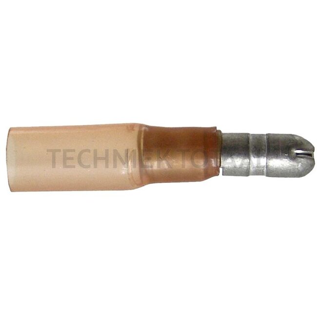 Rundstecker rot 0,5 - 1,5 mm², Steckbreite 4 mm