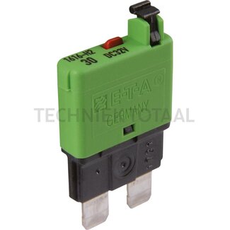 GRANIT Automatische zekering standaard 30 A, 32 V, lichtgroen, handmatig