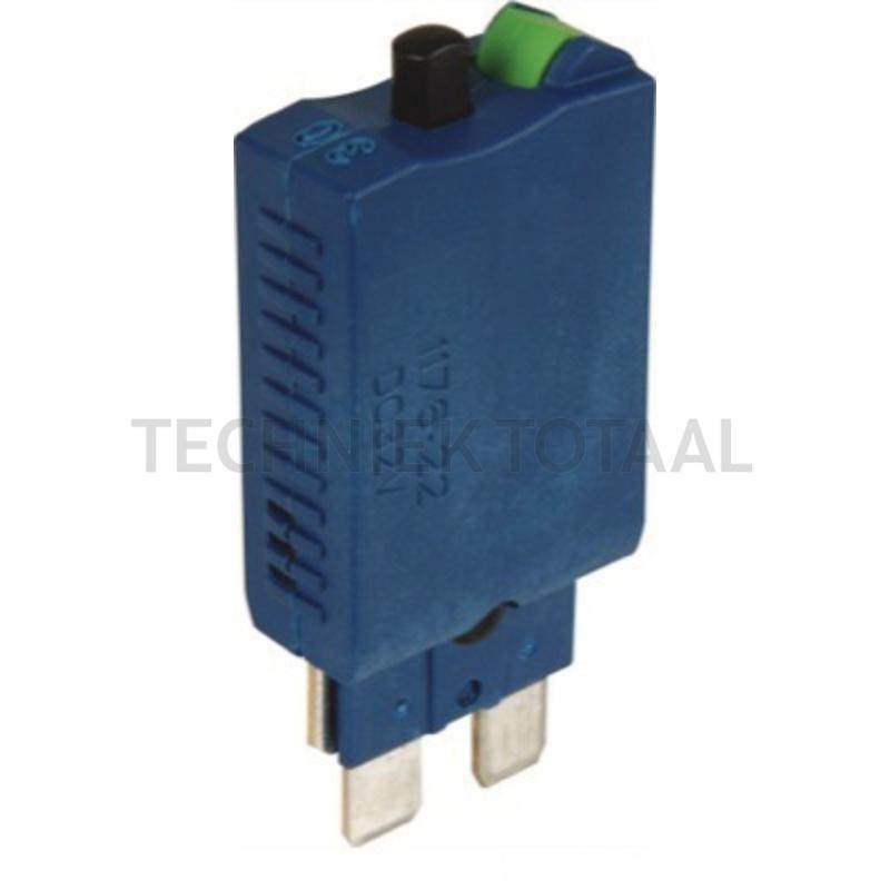 Automatische zekering standaard 30 A, 48 V, lichtgroen, handmatig
