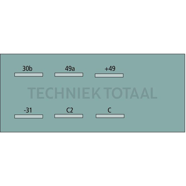 GRANIT Knipperautomaat elektronisch 24 V, 2 + 1, 6 x 21 W