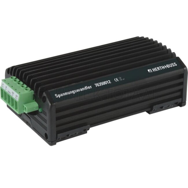 GRANIT Spanningsomvormer 12 V naar 24 V, 16 A, 400 W, 233 x 125 x 74 mm