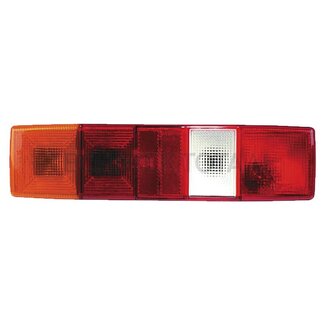 GRANIT Lamp glass rear light 5-chamber lighting red, white 378 x 108 mm