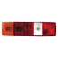 GRANIT Lamp glass rear light 5-chamber lighting red, white 378 x 108 mm