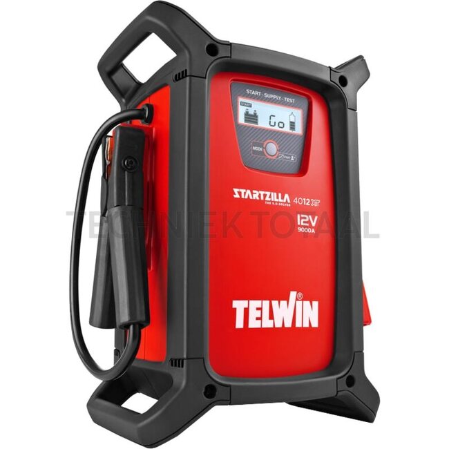 Telwin Booster Startzilla 4012 XT 12 V, 4000 A, 15,6 Ah, IP43 | 829527