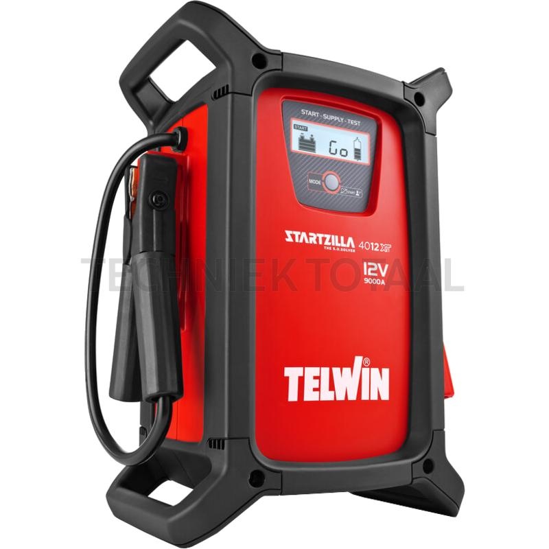 Telwin Booster Startzilla 4012 XT 12 V, 4000 A, 15,6 Ah, IP43 | 829527, foto 2 van 6