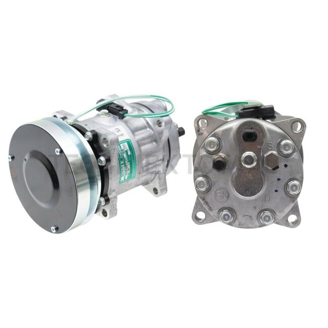 SANDEN Aircon compressor 24 V, R 134a, pulley-Ø 152 mm, 1 groove | SD7H15-4640