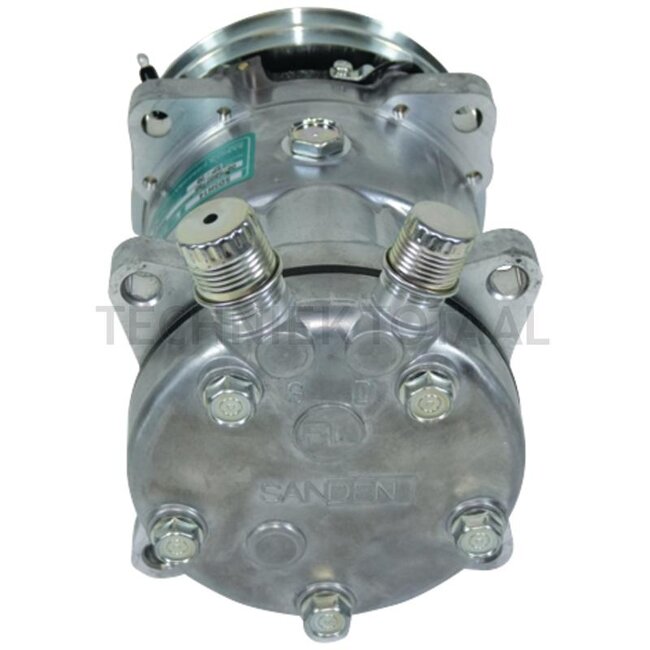 SANDEN Aircocompressor 12 V, poelie Ø 132 mm, 2 groeven New Holland | D45080062, SD5H14-6664, 86508521, AG518204