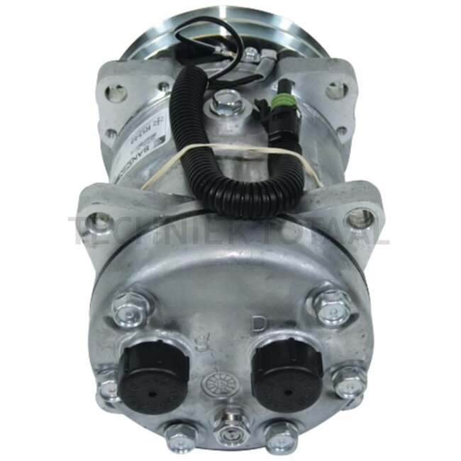 SANDEN Aircon compressor 12 V, pulley Ø 132 mm, 2 grooves, EM, SP 20 | SD7H15-4646, 0.011.0323.4, 3550921M91