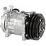 SANDEN Aircocompressor 24 V, poelie-Ø 132 mm, 2 groeven Volvo CE / BM | SD7H15-S8239, bis 11242, bis 13751