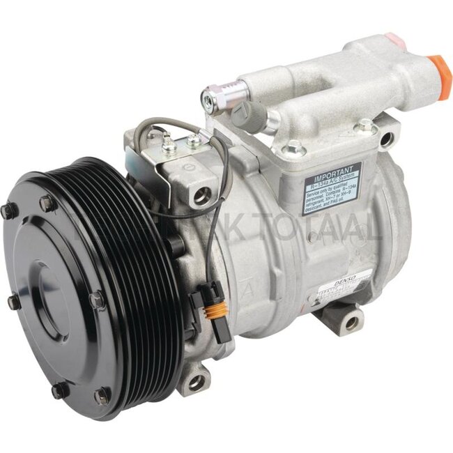 Denso Aircon compressor 12 V, pulley-Ø 140 mm, 8 grooves | DCP99527