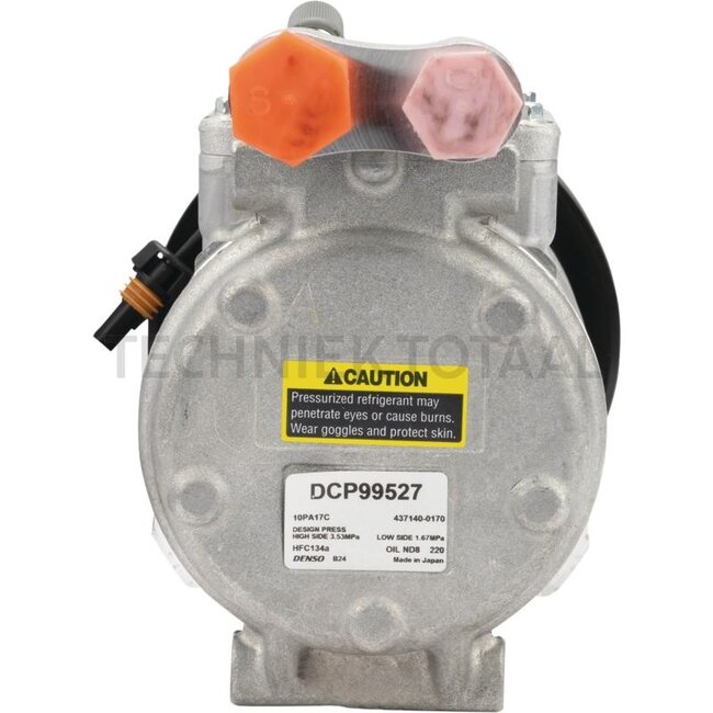 Denso Klimakompressor 12 V, Riemenscheibe-Ø 140 mm, 8 Nuten | DCP99527