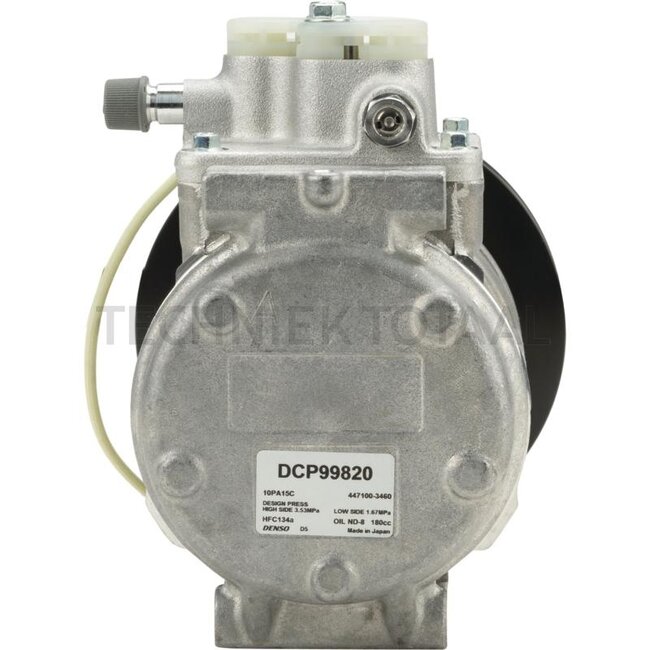 Denso Aircocompressor 24 V, poelie-Ø 150 mm, 1 groef, 8,02 kg | DCP99820