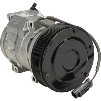 Denso Aircon compressor 24 V, pulley-Ø 140 mm, 8 grooves Caterpillar