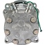 SANDEN Aircocompressor 24 V, poelie Ø 132 mm, 2 groeven, R 134a, SP 10 | SD7H15-8236