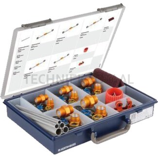 GRANIT Assortimentskoffer reparatiesets airco Ø 10 - 18 mm - 5 stuks
