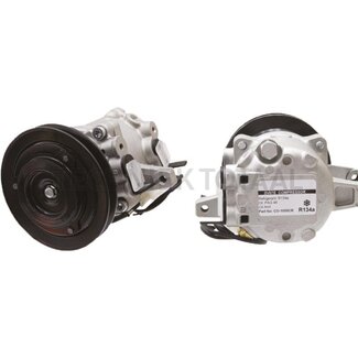 AKS-Dasis Klimakompressor 12 V, Riemenscheibe-Ø 118 mm, 1 Nut Kubota
