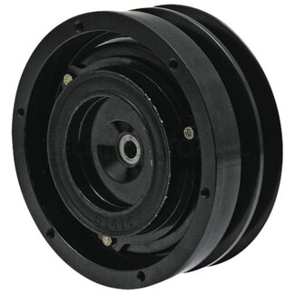 AKS-Dasis Magnetkupplung 12 V, Ø 130 mm, 2 Nuten John Deere