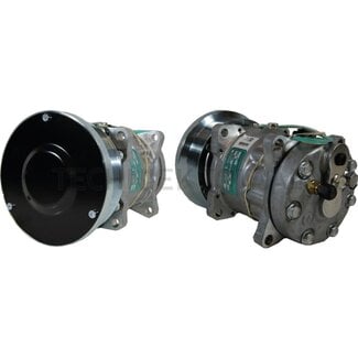 SANDEN Klimakompressor 24 V, R 134a, Riemenscheibe-Ø 133 mm, 8 Nuten