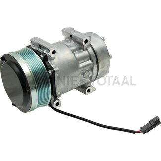 GRANIT Klimakompressor 12 V, Riemenscheibe-Ø 133 mm, 8 Nuten