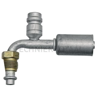 WAECO Kupplung 90° Gr.6 DN8, 5/8" - 18UNF-2A, A 54 mm, B 41 mm