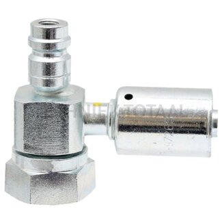 WAECO Kompressor Anschluss 90° 1" - 14UNS-2B, DN10, 24 mm
