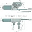 GRANIT Ruitenwissermotor voorruit 12 V, M16 x 1 John Deere 5065M - 5105M | RE287333, 31703602CI0E