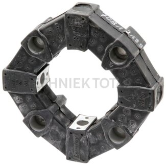 Centa Elastische koppeling 2x 4 boringen, grootte 50 John Deere 7600 - 7920