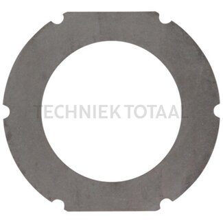 Buitenlamel 2,3 mm, binnen 170 mm, buiten 268 mm, 6 tands Kubota