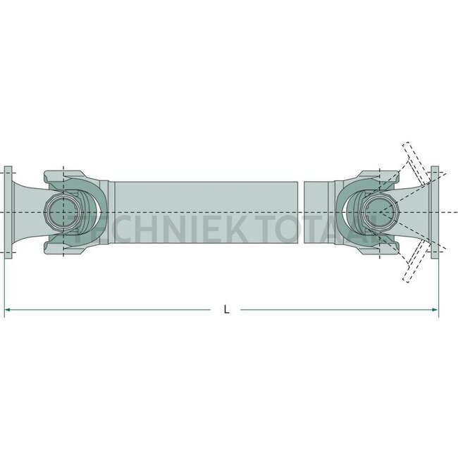 GRANIT Gelenkwelle 1405 mm Case IH 644 - 844 S | 3145401R91