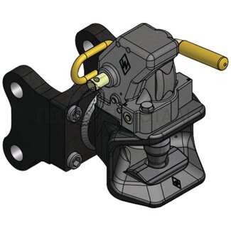 Walterscheid Kupplungkpl Kuppelbolzen 37 mm, 60 kN, schwarz Case IH