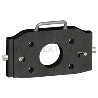 Walterscheid Adapterplaat railbreedte 330 mm, gatenpatroon 160 x 100 mm, M21