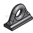 Walterscheid Drawbar eye Pick-Up Hitch Ø 50 mm, 165 mm, ring not rotatable | 8004930