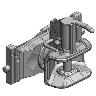 Scharmüller Innenteil Kupplungsbolzen 31 mm, Schienenbreite 390 mm, Bolzen Ø 25 mm