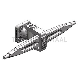 Scharmüller Unterlenkeranhängung Kat. 3, 15000 kg, 276 mm, M20, 160 x 160 mm