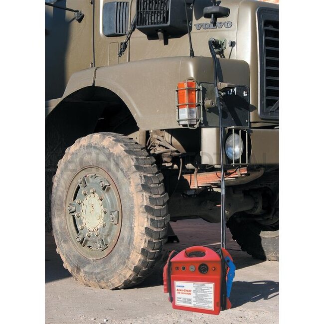 Kunzer AKKU-Start tragbar 12 / 24 V, 1600 / 800 A, 230 V | AS 12-24/1600