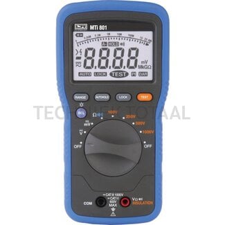 Leitenberger Multimeter zur Isolationsmessung MTi 801, Kat III 1000 V, Kat IV 600 V