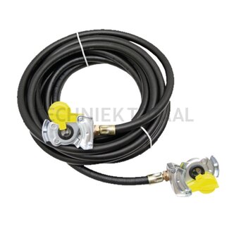 GRANIT Brake extension hose 10 m, 11 x 3,5 mm, connector head yellow