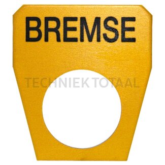 Wabco Marking tag brake system afsluitstop