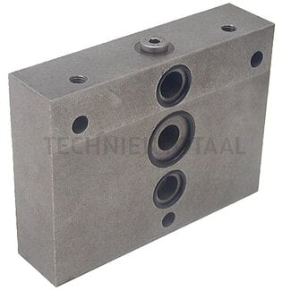 GRANIT Endplatte Lenkventil 210 bar, 140 x 40 x 104 mm