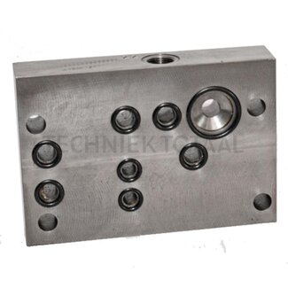 GRANIT Standaard tussenplaat ZZ-aansluiting 160 x 110 x 32 mm Ford 3000-5000