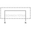 GRANIT Eindplaat stuurventiel 210 bar, 118 x 70 x 25 mm Deutz-Fahr | 19035