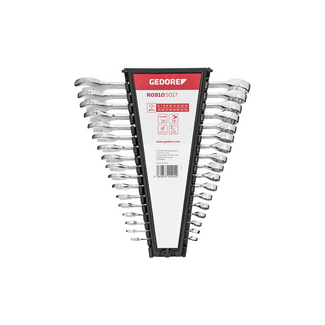 Gedore RED Combination wrench set 6-22 mm 17-piece