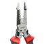 Gedore RED Multi-striptang 5-in-1 200 mm - strippen 1-3,2 mm, krimpen 0,75-2,5 mm², bouten M3/M3,5 knippen - R28002204