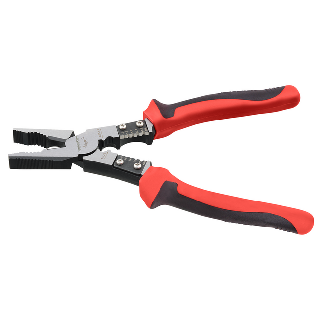 Gedore RED Multi-combinatietang 220 mm - knippen tot 2 mm, krimpen 0,5-2,5 mm², strippen 1-2,6 mm, 2C-greep - R28002220