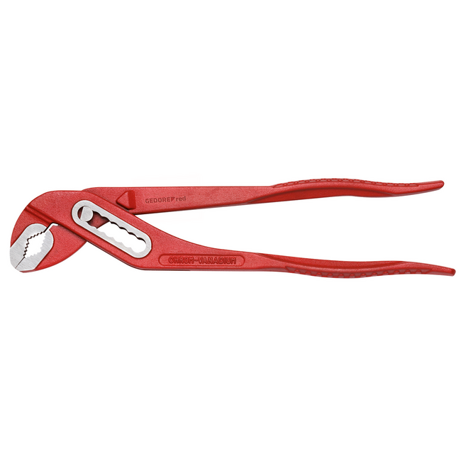 Gedore RED Water pump pliers 7" 180 mm, 7-position adjustable, box joint, DIN ISO 8976 form C, chrome vanadium steel - R28100007