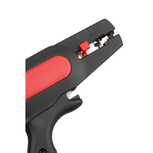 Gedore RED Automatische striptang 0,2-6,0 mm² (AWG 24-10), 192 mm, lengteaanslag 5-12 mm, draadknipper tot 2 mm - R28200185